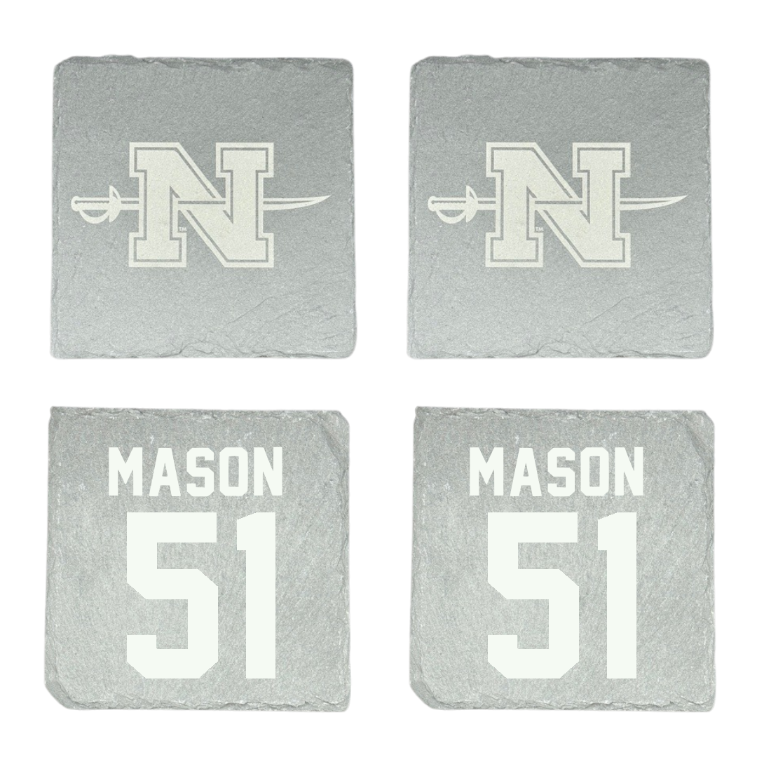 Nicholls State University Football Stone Coaster (4 Pack)  - #51 Joe Mason