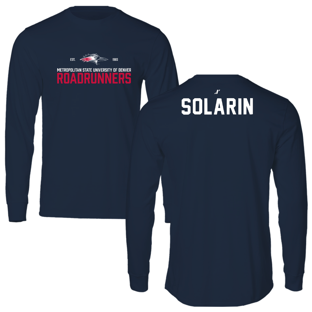 Metropolitan State University of Denver TF and XC Navy General Long Sleeve - Grace Solarin