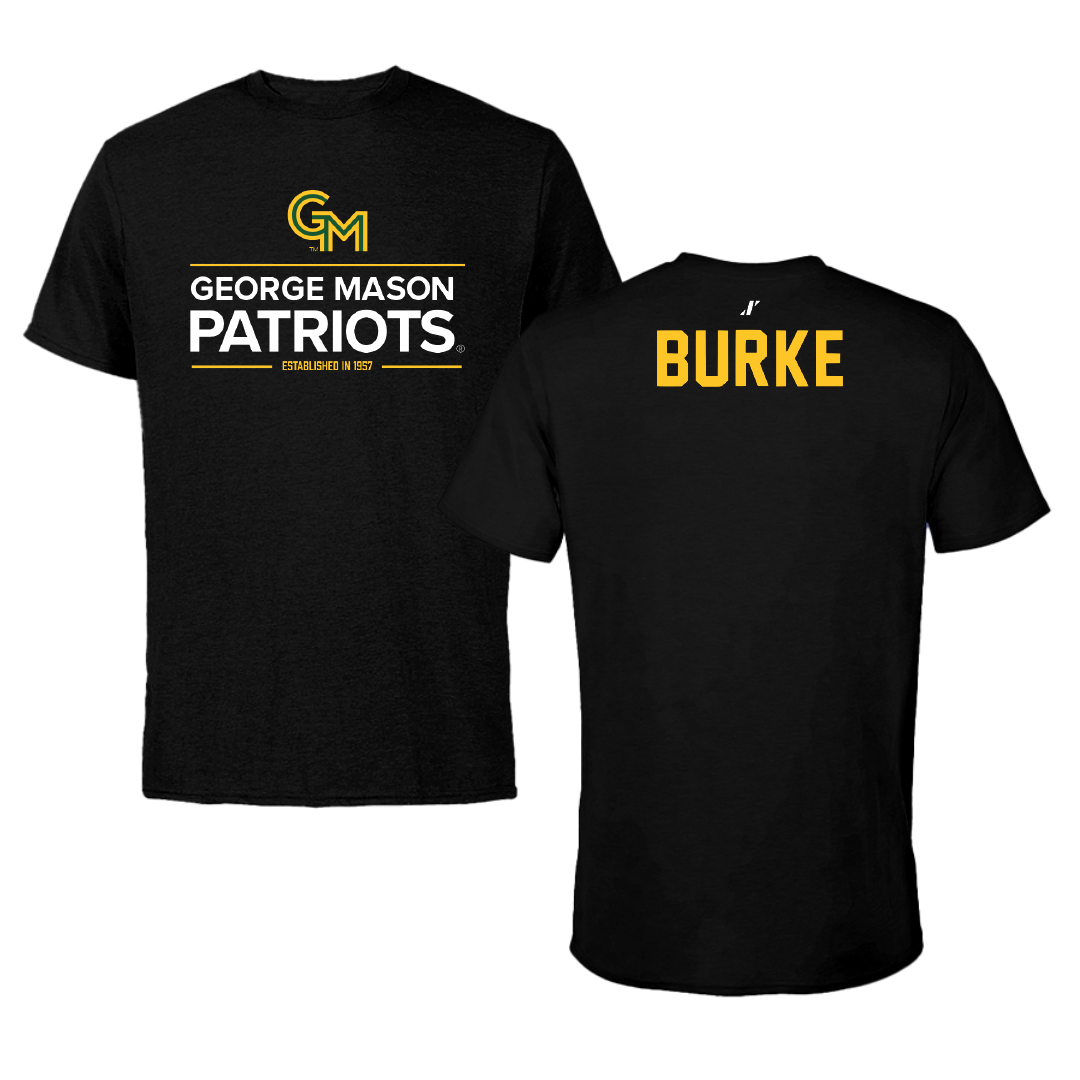 George Mason University Swimming & Diving Black General Tee - Emma Burke