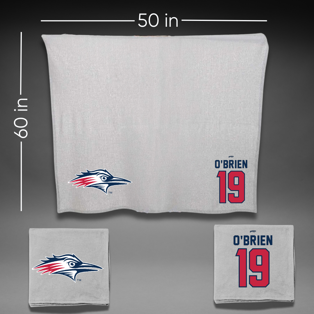 Metropolitan State University of Denver Soccer Gray Blanket - #19 Taryn O'Brien