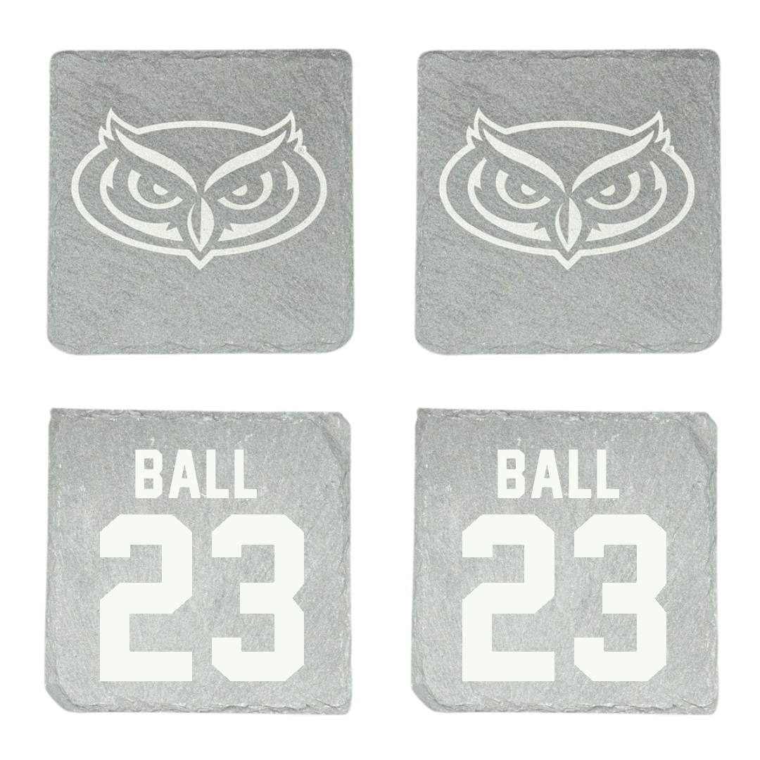 Florida Atlantic University Baseball Stone Coaster (4 Pack)  - #23 Dawson Ball