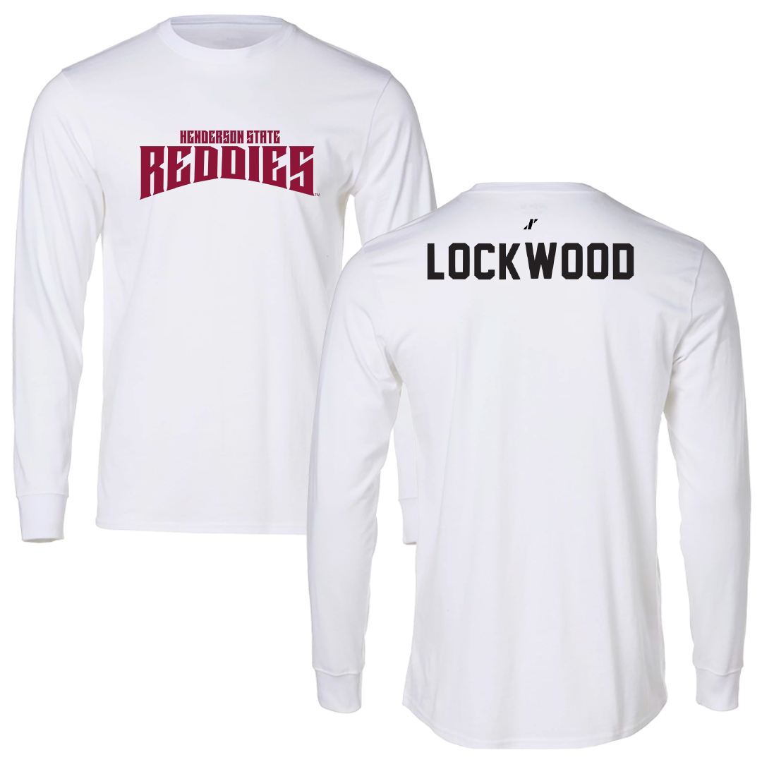 Henderson State University POM White Classic Performance Long Sleeve - Lexie Lockwood