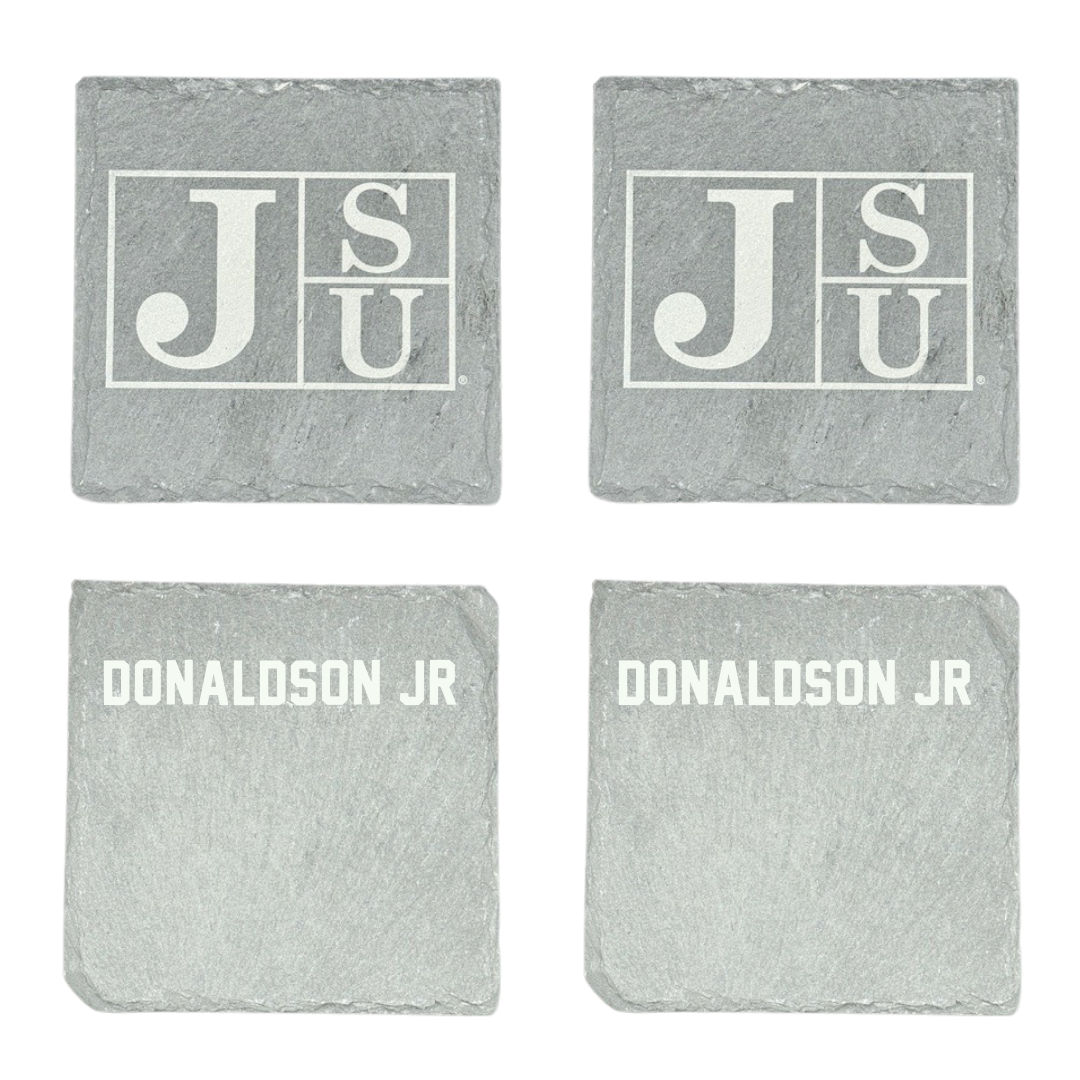 Jackson State University TF and XC Stone Coaster (4 Pack)  - Ivan Donaldson Jr