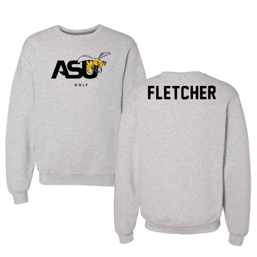 Alabama State University Golf Light Gray Crewneck - Carmen Fletcher