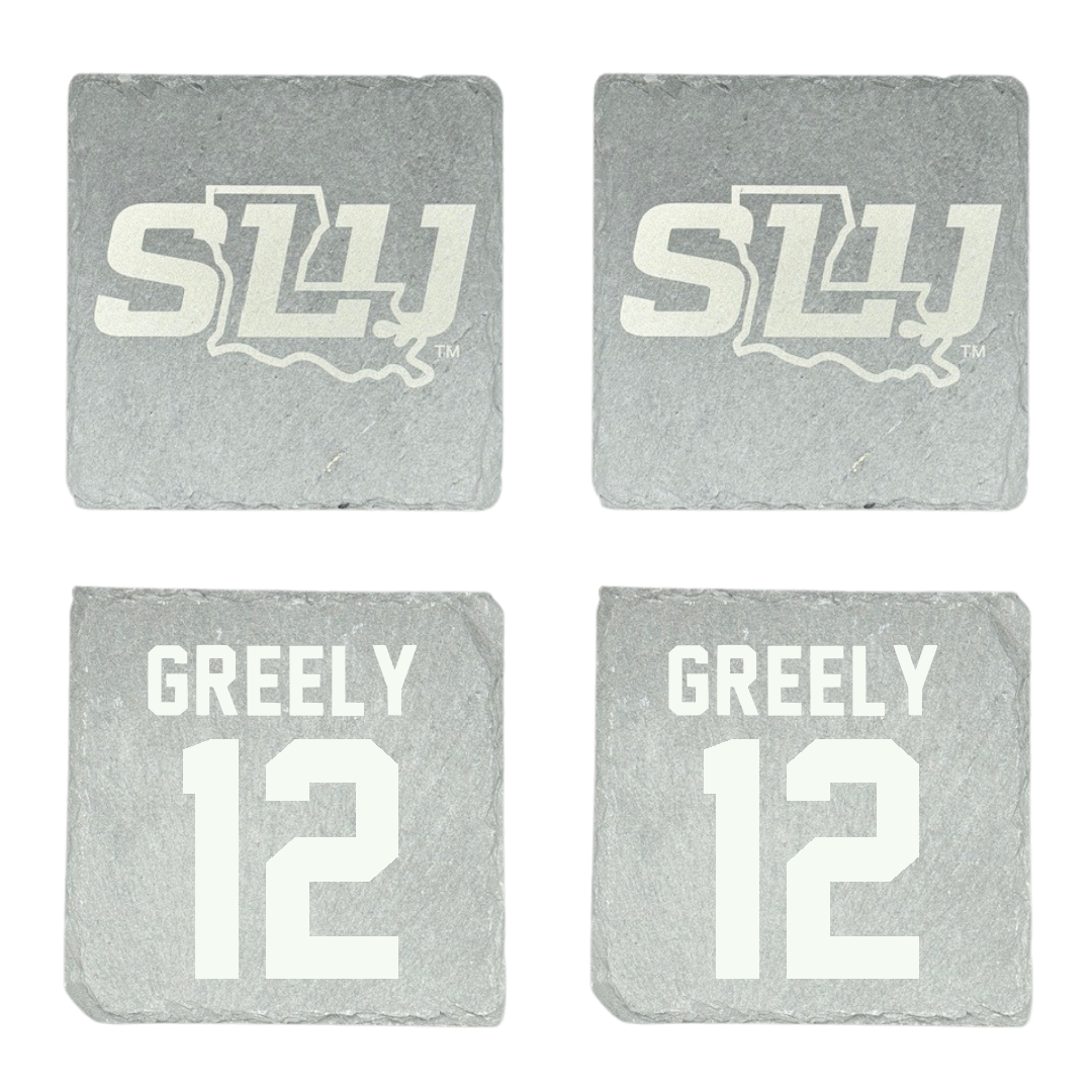 Southeastern Louisiana University Softball Stone Coaster (4 Pack)  - #12 Audrey Greely
