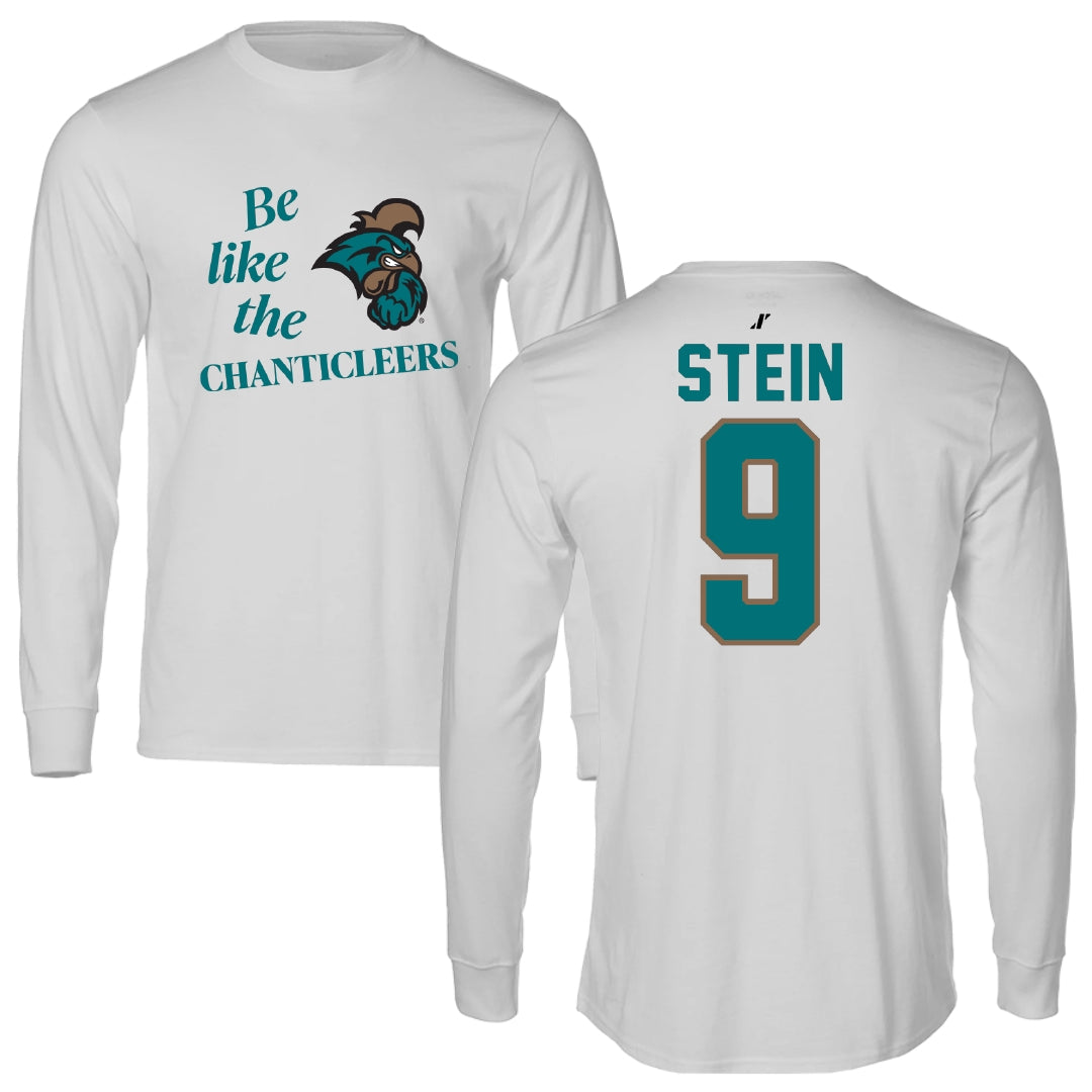 Coastal Carolina University Beach Volleyball Light Gray Be Like Us Long Sleeve - #9 Jillian Stein