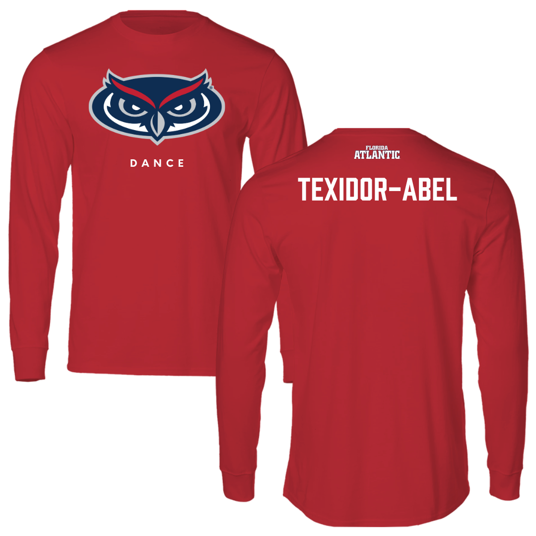 Florida Atlantic University Dance Red Long Sleeve - Alex Texidor-Abel