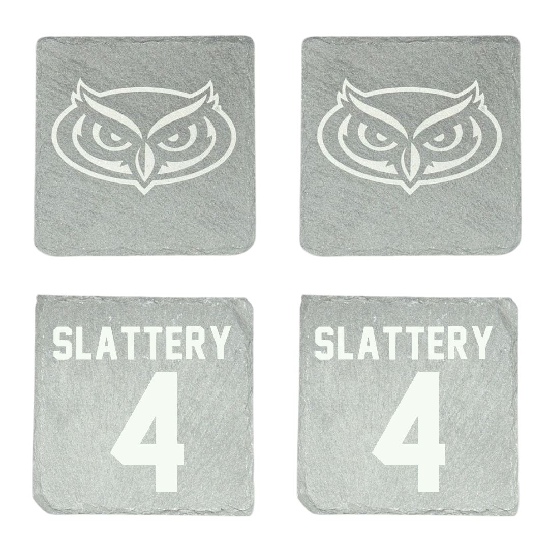 Florida Atlantic University Baseball Stone Coaster (4 Pack)  - #4 Joseph Slattery