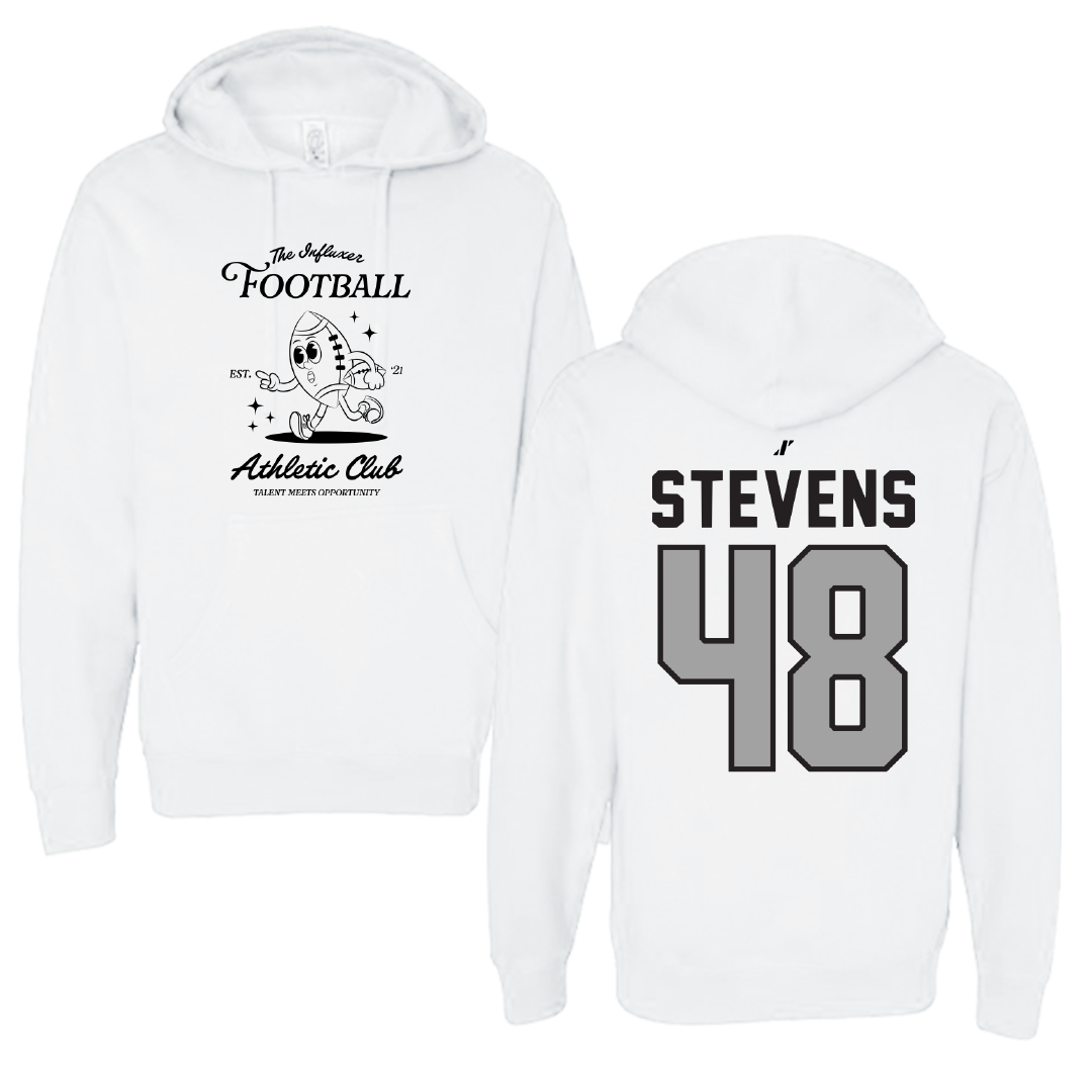 Football White Influxer Athletic Club Hoodie - #48 Dai'Sean Stevens