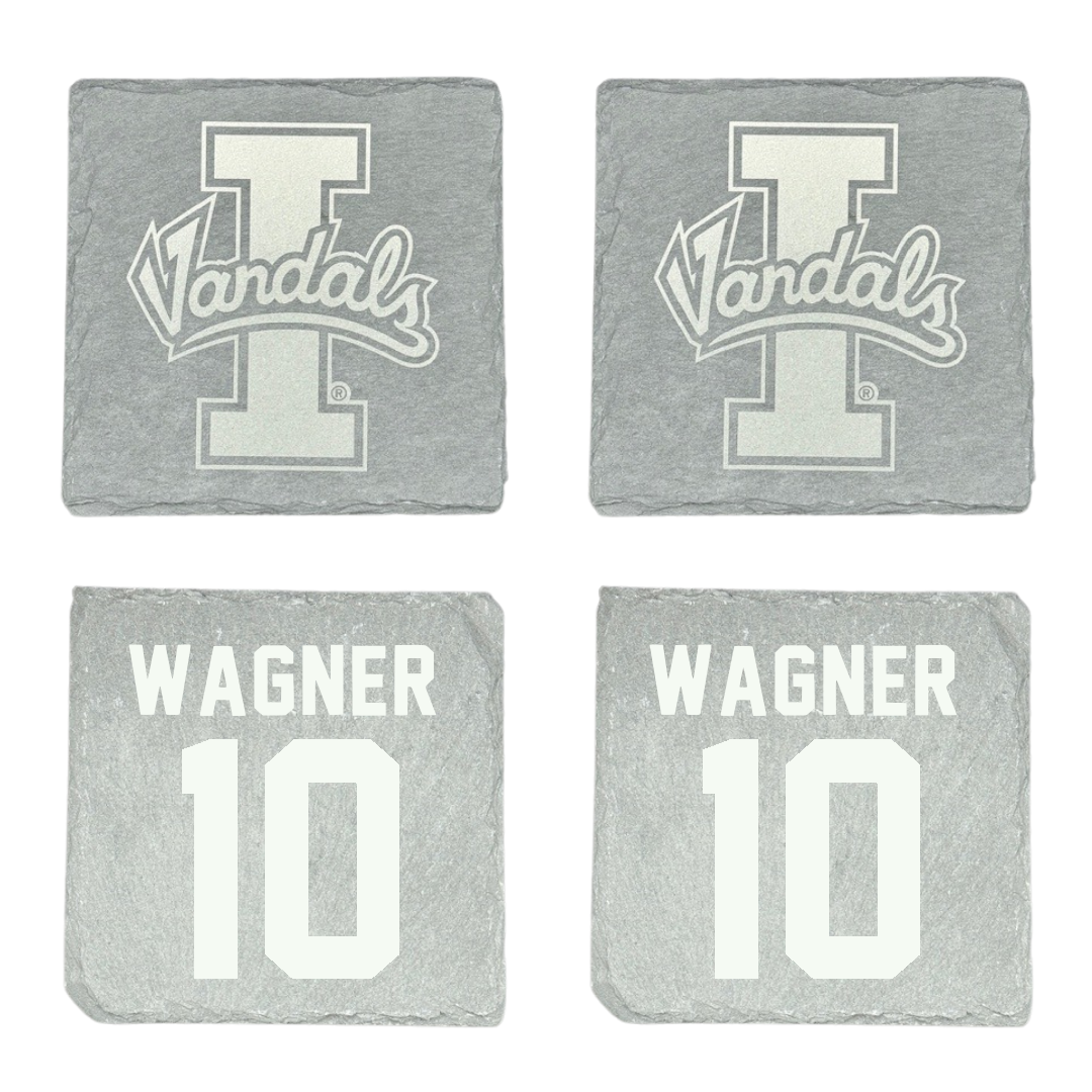 University of Idaho Football Stone Coaster (4 Pack)  - #10 Jack Wagner