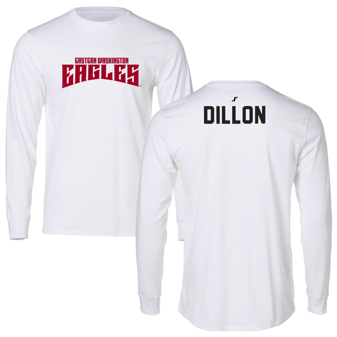Eastern Washington University Tennis White Classic Long Sleeve - Drew Dillon