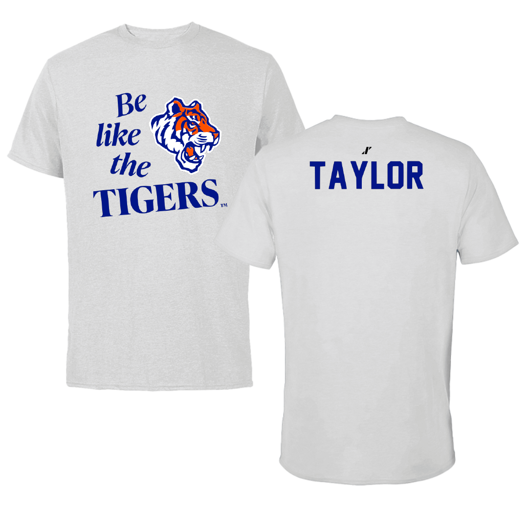 Savannah State University TF and XC Light Gray Be Like Us Performance Tee - Victoria Taylor