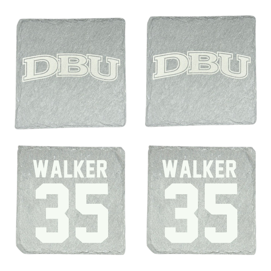 Dallas Baptist University Soccer Stone Coaster (4 Pack)  - #35 Lauren Walker