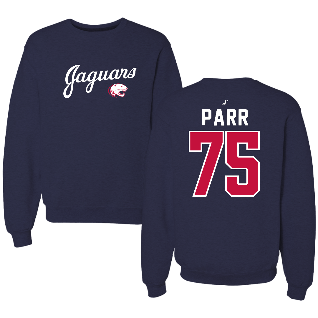 University of South Alabama Football Navy General Crewneck - #75 Damon Parr