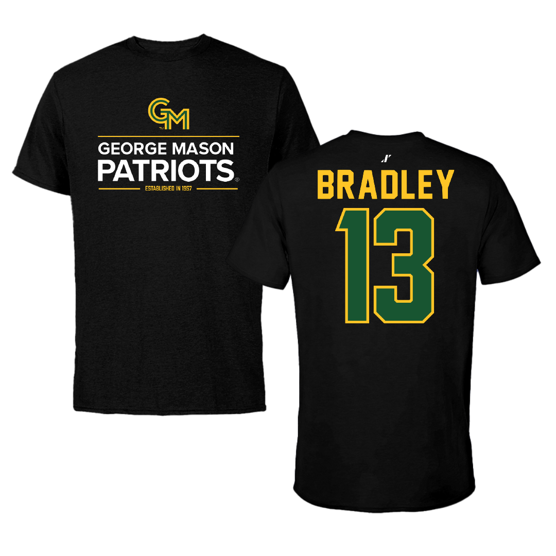 George Mason University Soccer Black General Tee - #13 Olivia Bradley