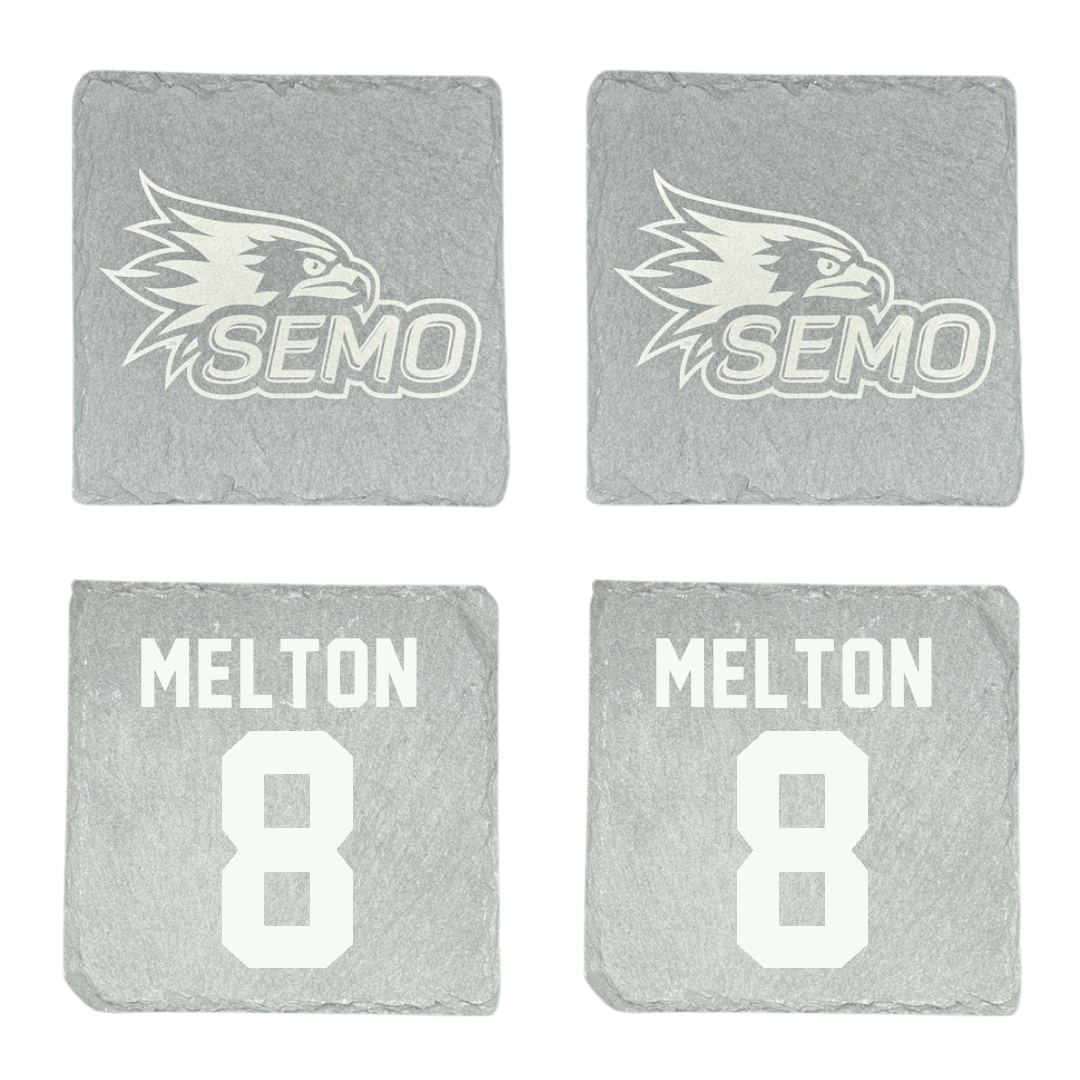 Southeast Missouri State University Softball Stone Coaster (4 Pack)  - #8 Sydney Melton