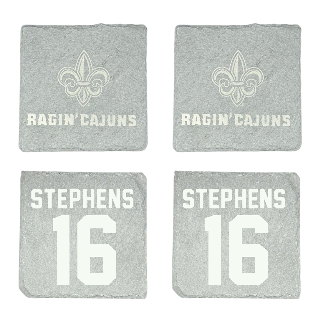 University of Louisiana at Lafayette Soccer Stone Coaster (4 Pack)  - #16 Sisley Stephens