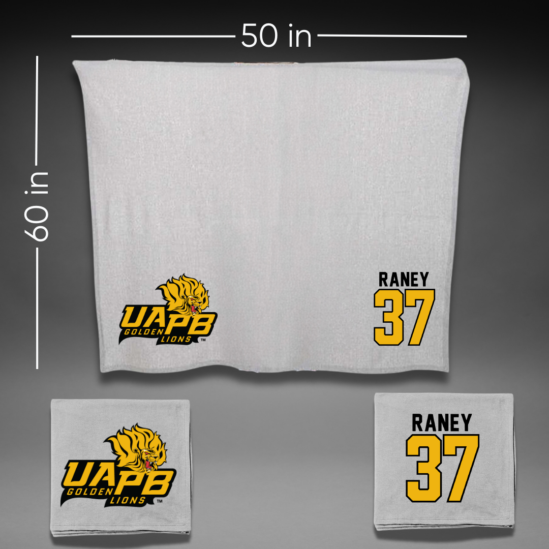 University of Arkansas-Pine Bluff Softball Gray Blanket - #37 LeeAnn Raney