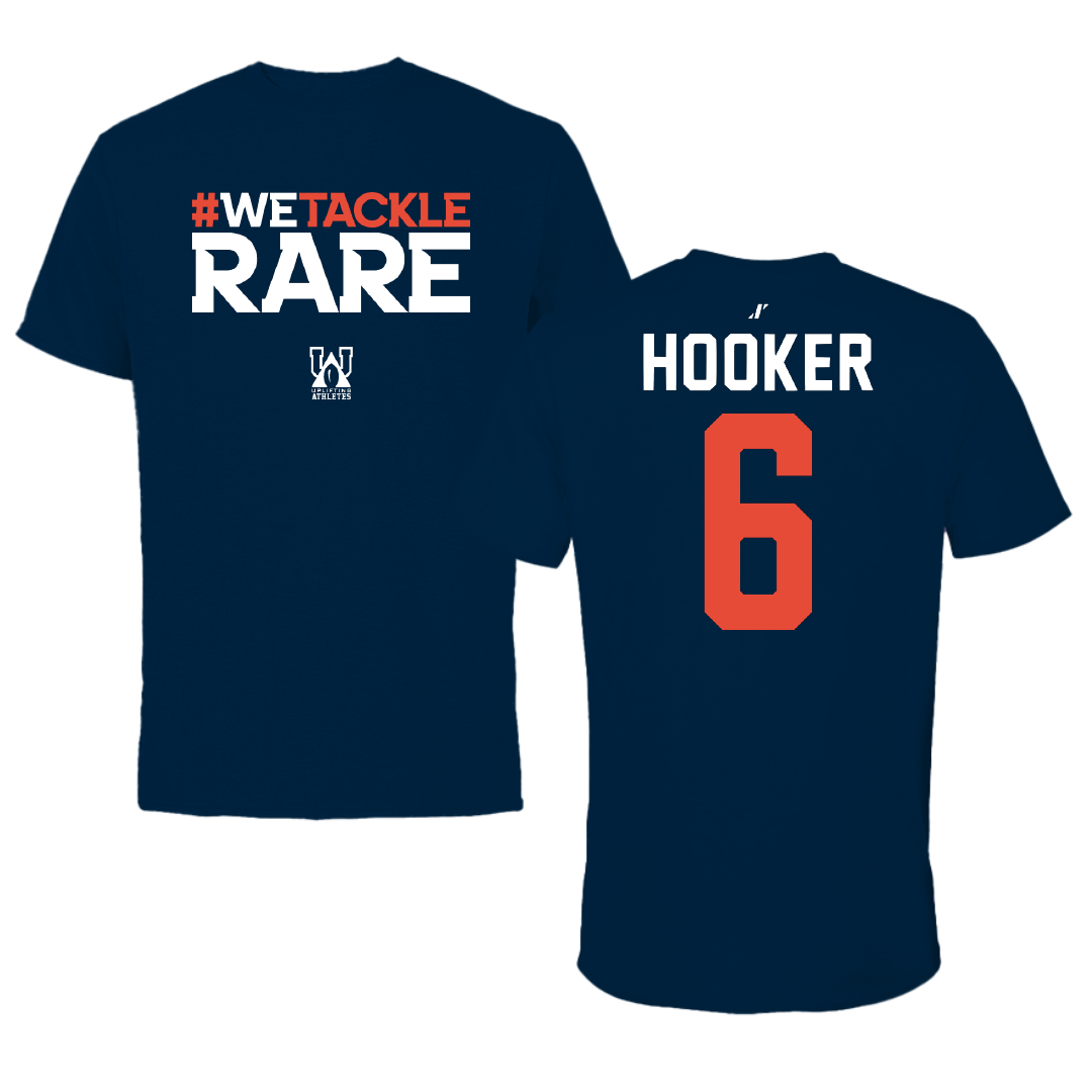 University of Illinois Softball Navy Uplifting Athletes Tee - #6 Juliana Hooker