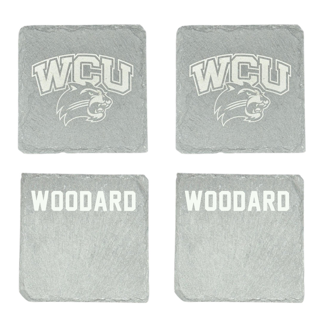 Western Carolina University TF and XC Stone Coaster (4 Pack)  - Sky Woodard