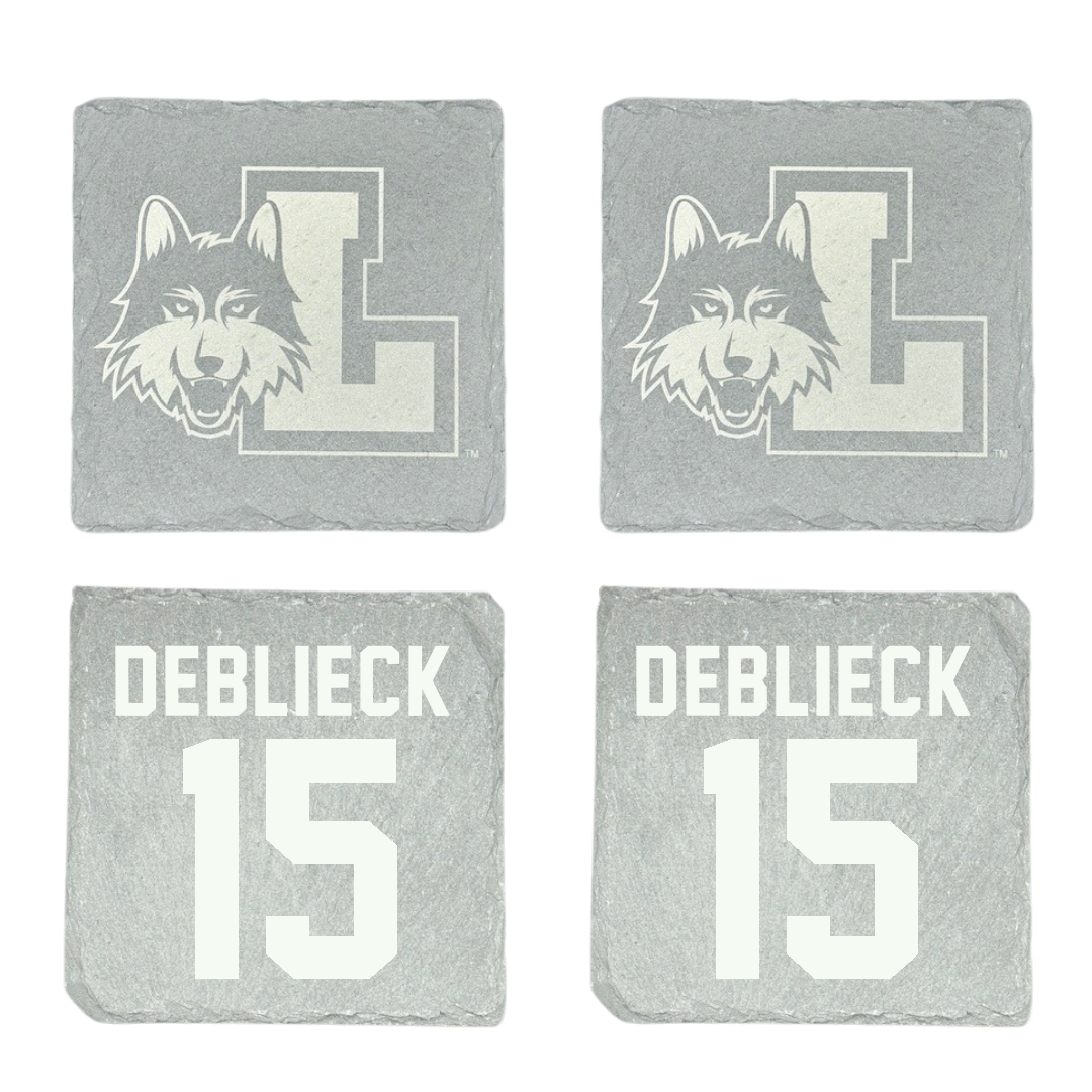 Loyola University-Chicago Volleyball Stone Coaster (4 Pack)  - #15 Avary DeBlieck