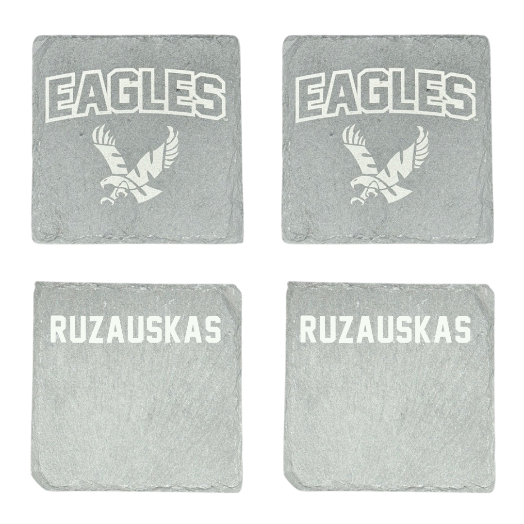 Eastern Washington University TF and XC Stone Coaster (4 Pack)  - Natalie Ruzauskas