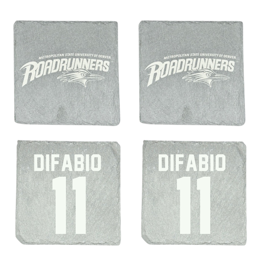 Metropolitan State University of Denver Softball Stone Coaster (4 Pack)  - #11 Hannah DiFabio