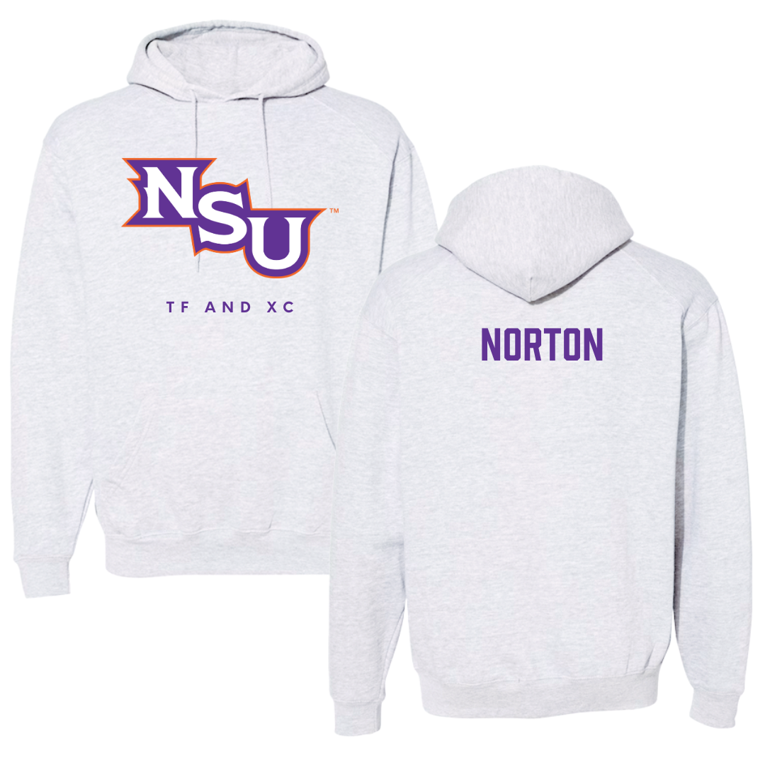 Northwestern State University TF and XC Gray Hoodie - Robert Norton