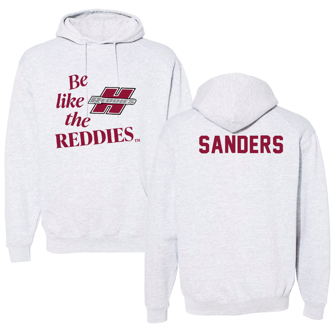 Henderson State University POM Light Gray Be Like Us Hoodie - Khalia Sanders