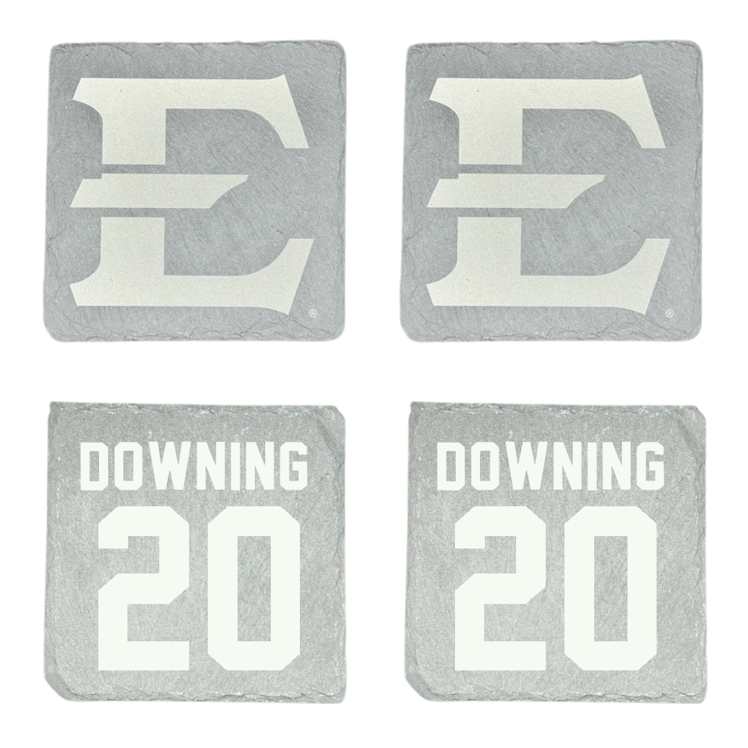 East Tennessee State University Basketball Stone Coaster (4 Pack)  - #20 Meghan Downing