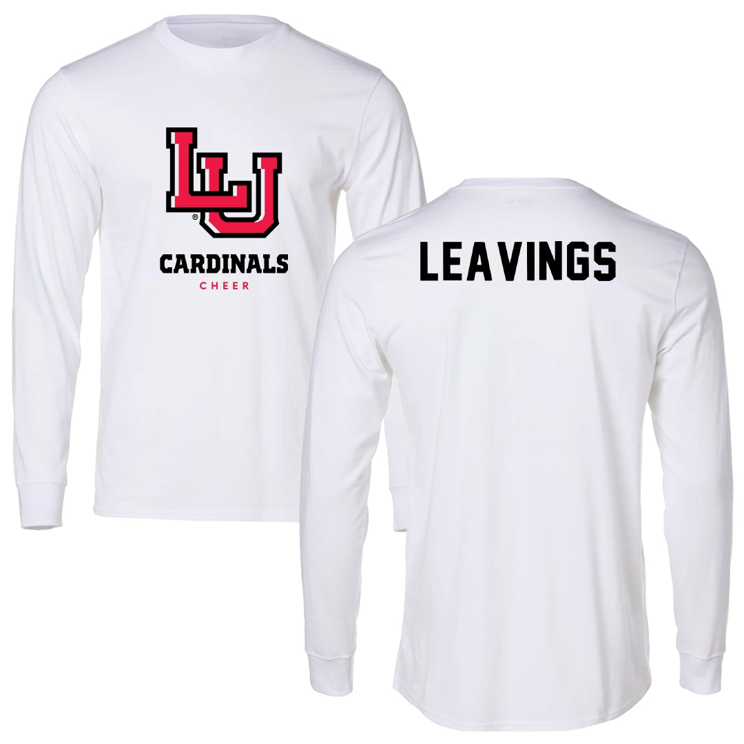 Lamar University Cheer White Long Sleeve - Shelby Leavings