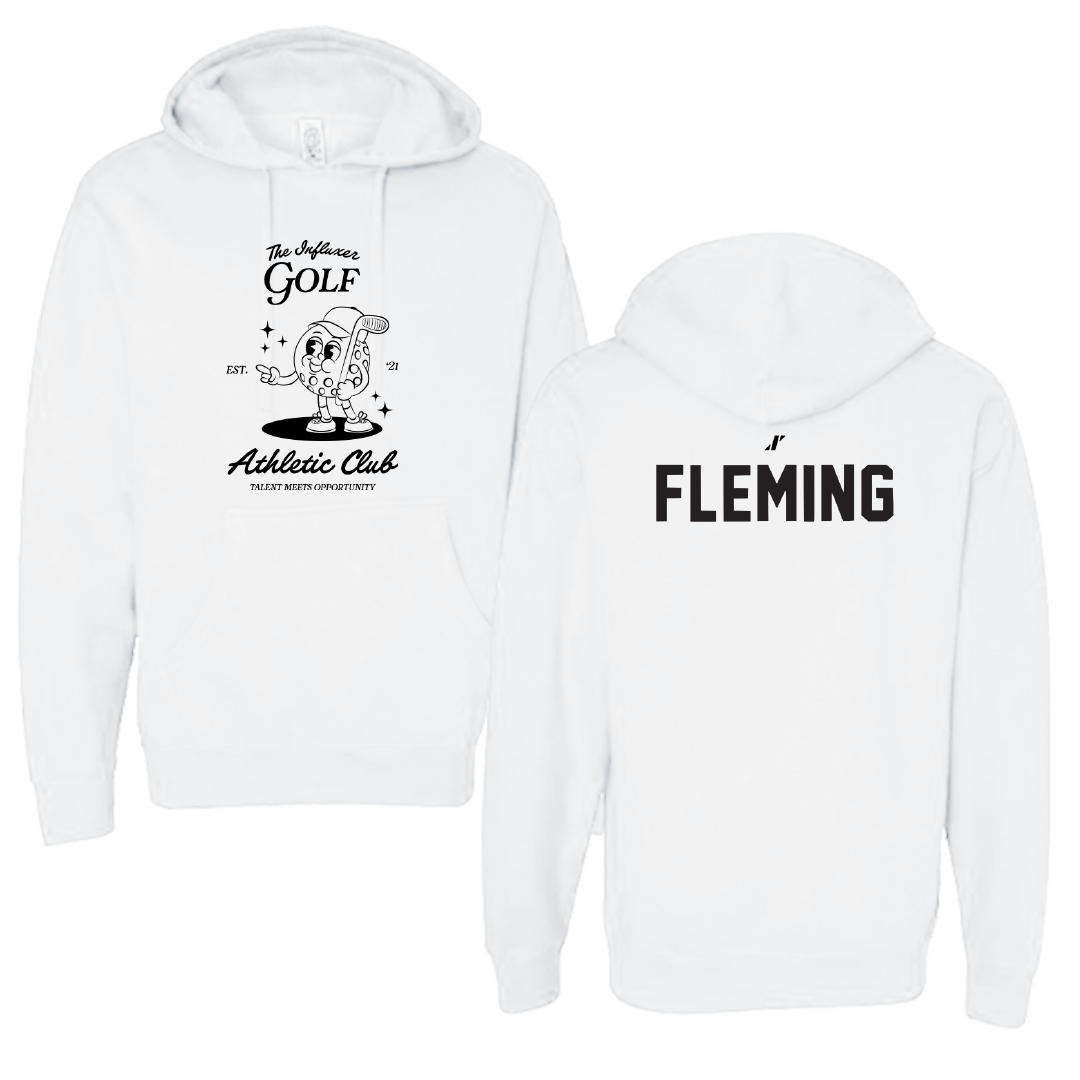 Golf White Influxer Athletic Club Hoodie - Brandee Fleming