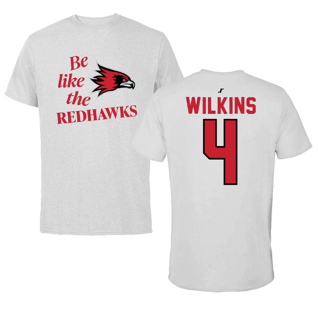 Southeast Missouri State University Softball Light Gray Be Like Us Performance Tee - #4 Kinley Wilkins