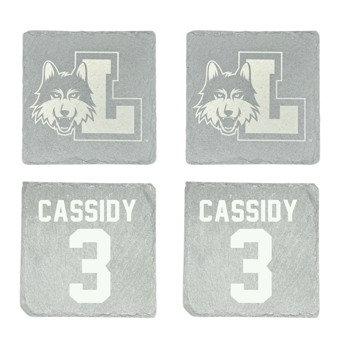 Loyola University-Chicago Soccer Stone Coaster (4 Pack)  - #3 Amanda Cassidy