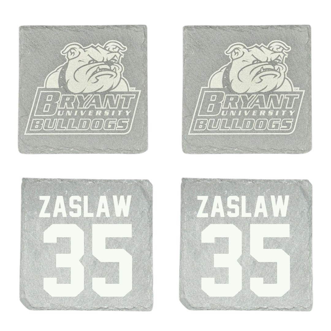 Bryant University Baseball Stone Coaster (4 Pack)  - #35 Sean Zaslaw