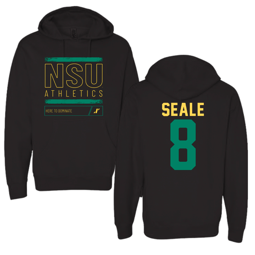 Norfolk State University Volleyball Black Dominate Hoodie - #8 Shonte Seale