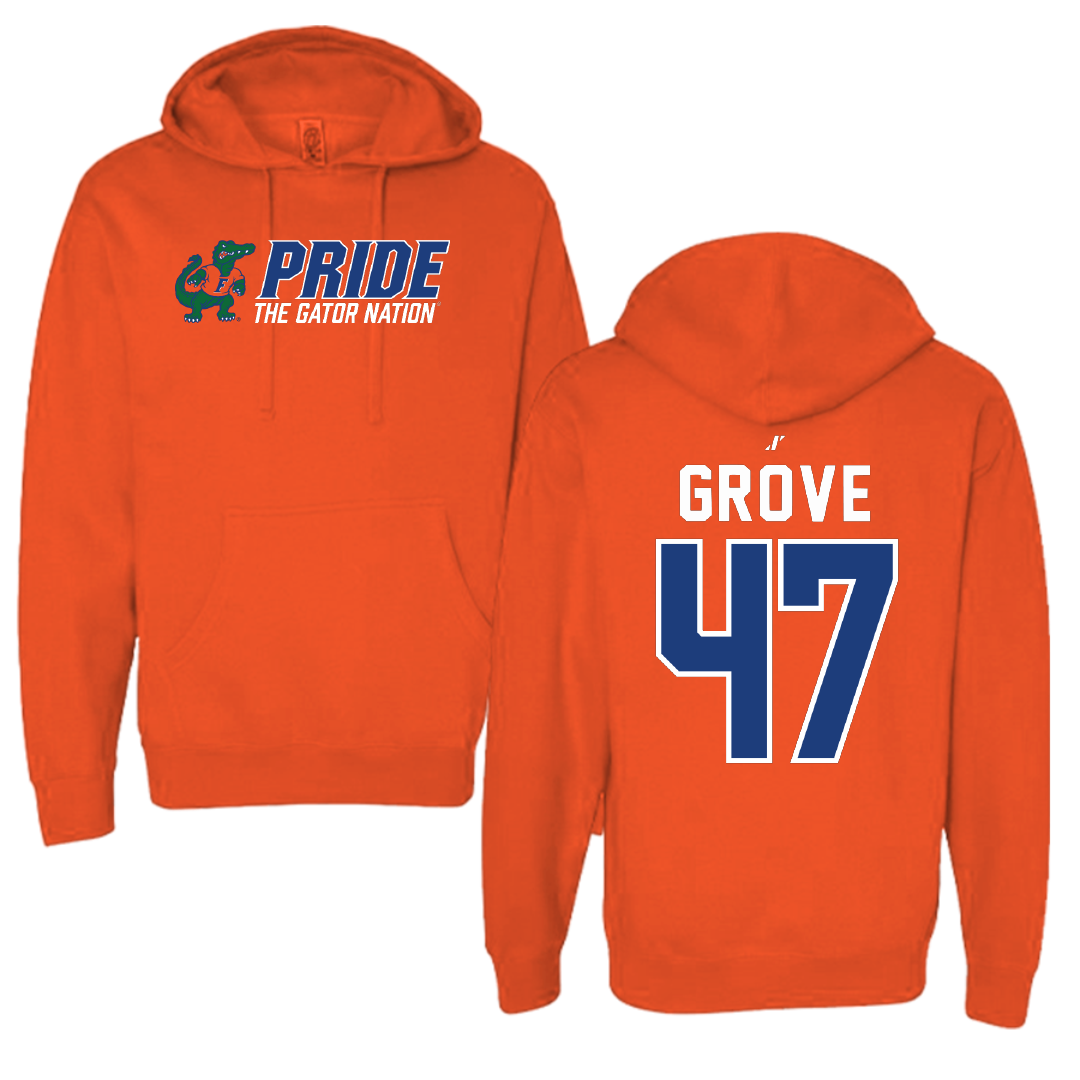 University of Florida Lacrosse Orange General Hoodie - #47 Sara Grove