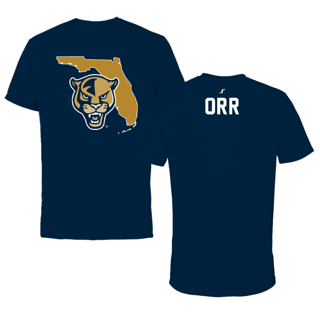 Florida International University TF and XC Navy State Performance Tee - Blake Orr