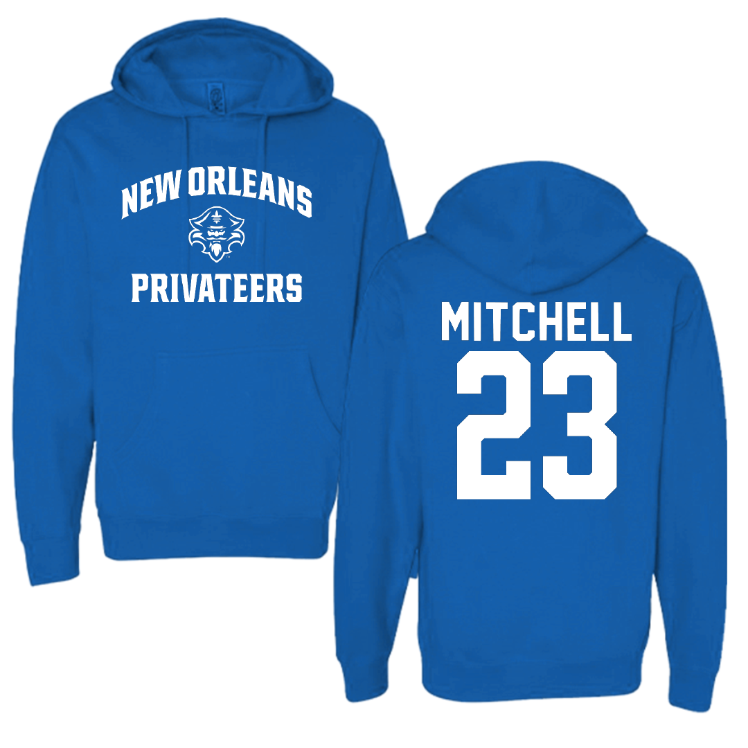 University of New Orleans Baseball Blue General Hoodie - #23 Cade Mitchell