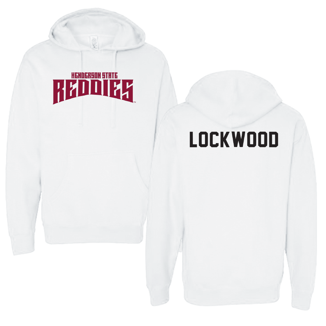 Henderson State University POM White Classic Hoodie - Lexie Lockwood