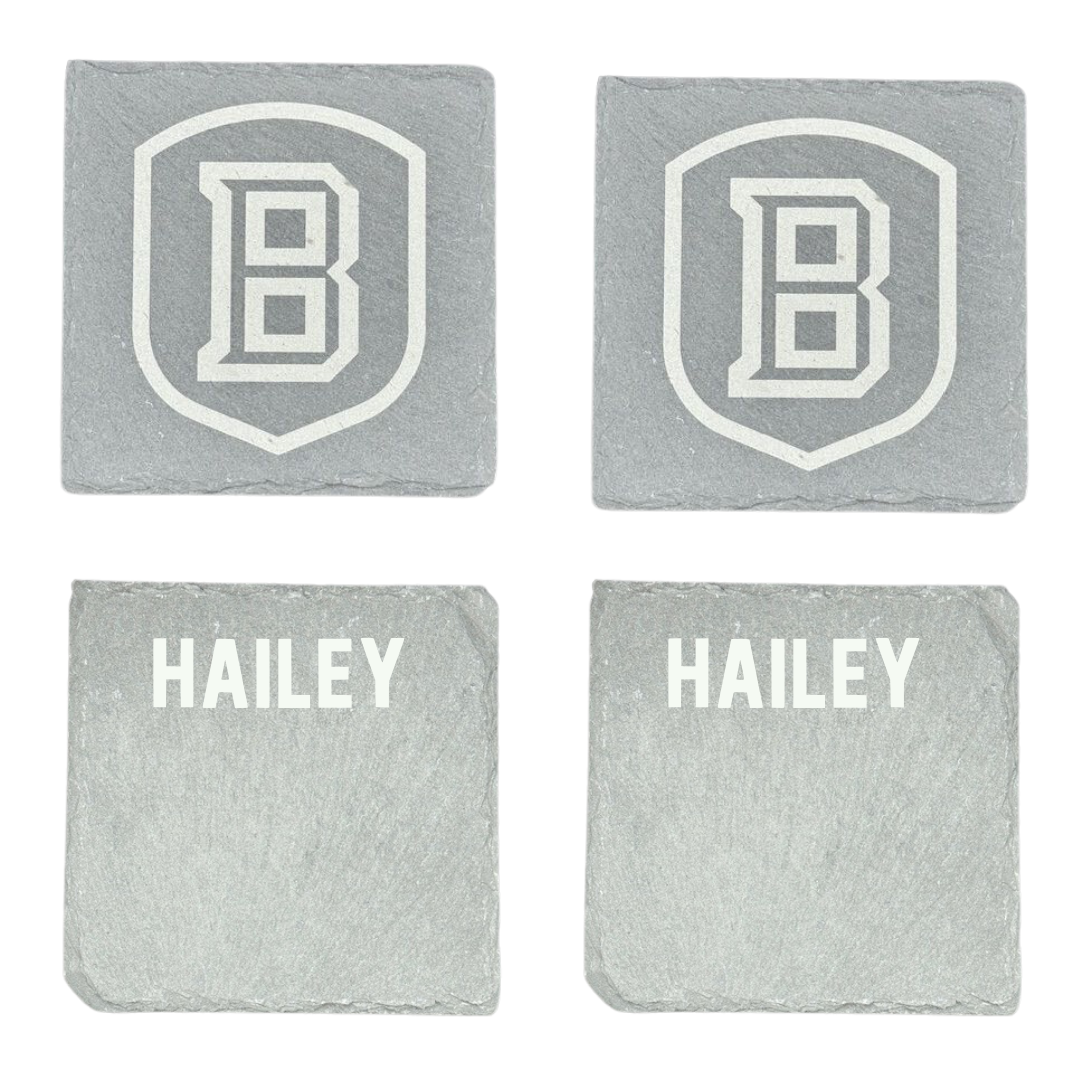 Bradley University Tennis Stone Coaster (4 Pack)  - Kirstin Hailey