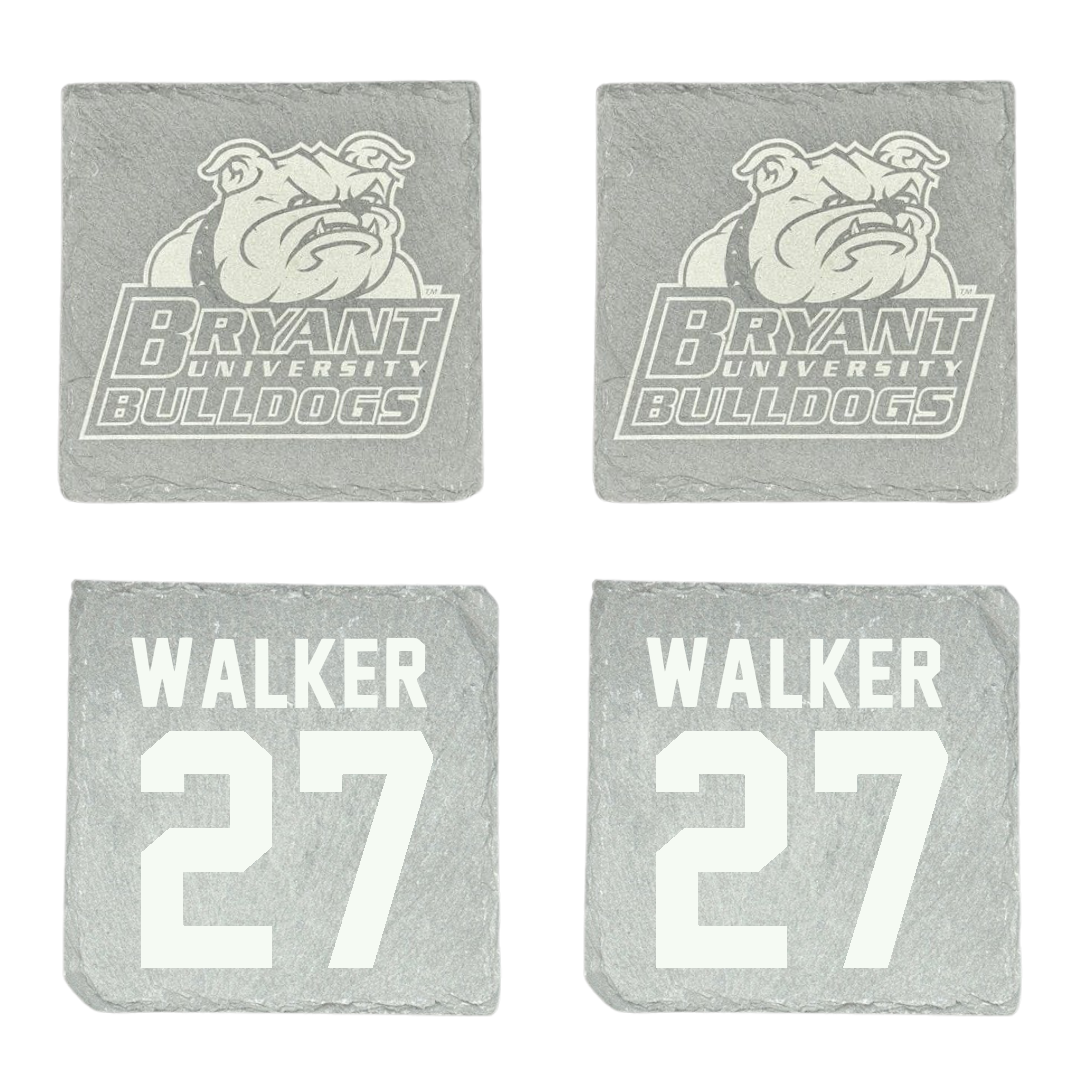Bryant University Football Stone Coaster (4 Pack)  - #27 Dedric Walker