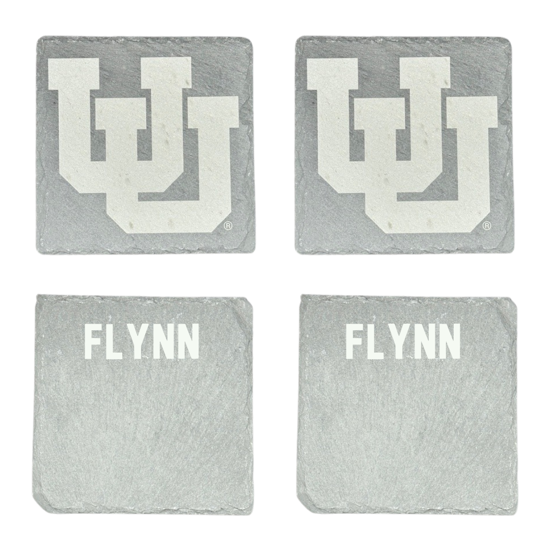 University of Utah Swimming & Diving Stone Coaster (4 Pack)  - Kelson Flynn