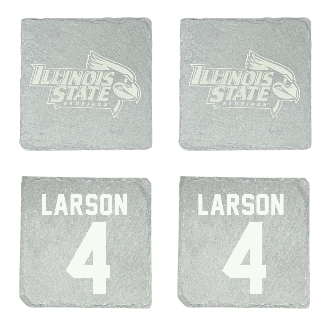 Illinois State University Softball Stone Coaster (4 Pack)  - #4 Julia Larson