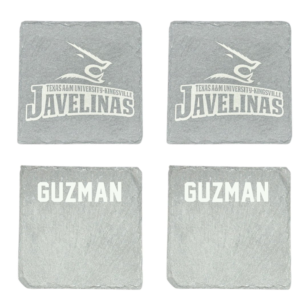 Texas A&M University-Kingsville TF and XC Stone Coaster (4 Pack)  - Bryssa Guzman
