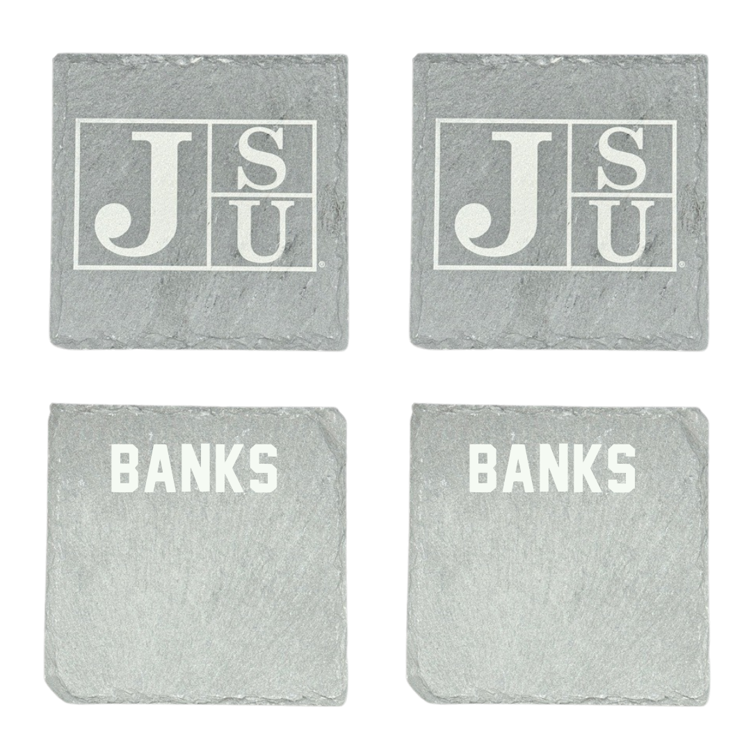 Jackson State University Cheer Stone Coaster (4 Pack)  - Jannifer Banks