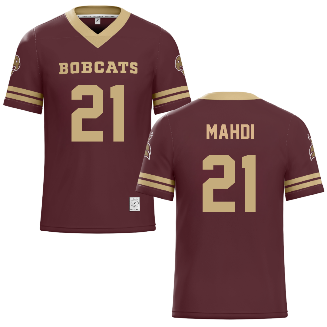 Texas State University Maroon Football Jersey - #21 Ismail Mahdi