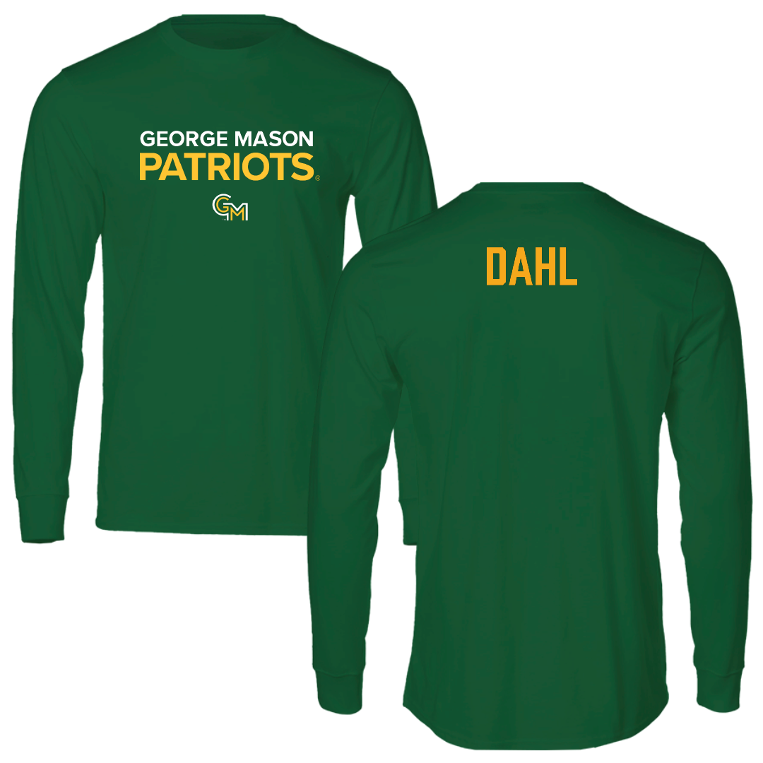 George Mason University Golf Green Long Sleeve - Brayden Dahl