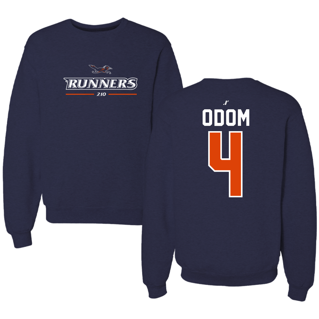 University of Texas at San Antonio Baseball Navy General Crewneck - #4 Tye Odom