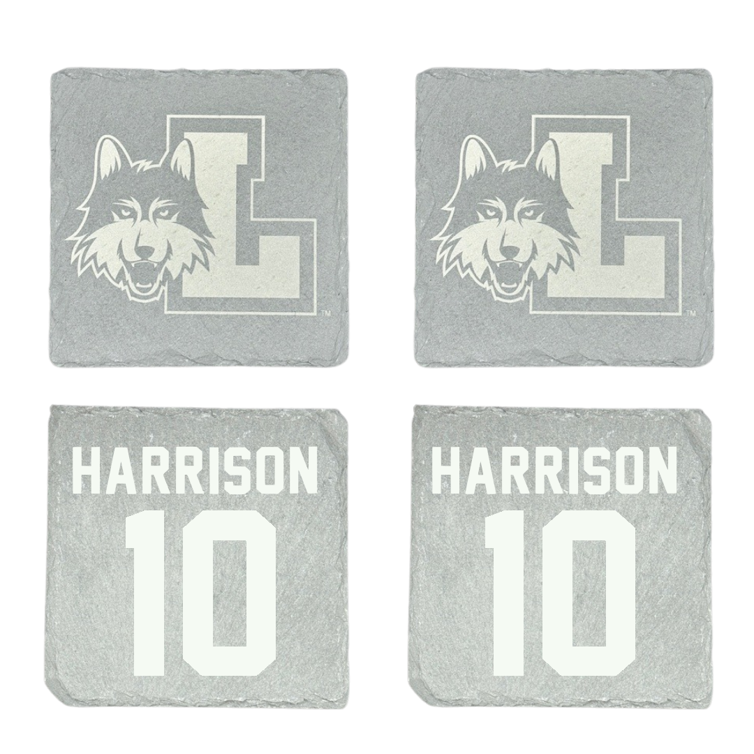 Loyola University-Chicago Soccer Stone Coaster (4 Pack)  - #10 Taylor Harrison